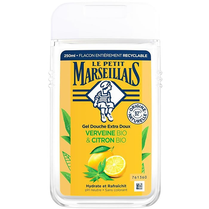 LE PETIT MARSEILLAIS – Gel douche à la verveine et citron 250 ml