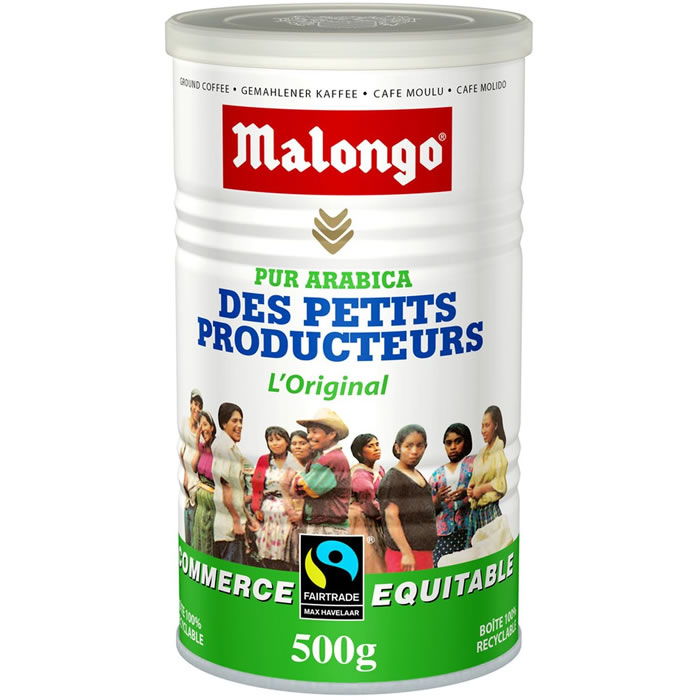 MALONGO L’Original – Café moulu pur arabica Moyen Format 500g