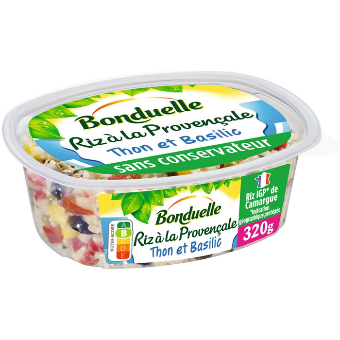 Bonduelle – Riz à la Provençale, thon et basilic 320g