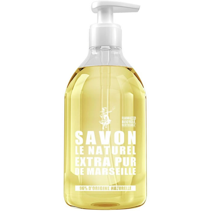LE NATUREL – Gel lavant mains au savon de marseille miel lavande 500 ml