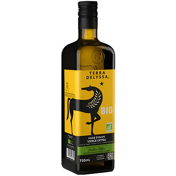 TERRA DELYSSA – Huile d’olive vierge extra bio – 75 cl