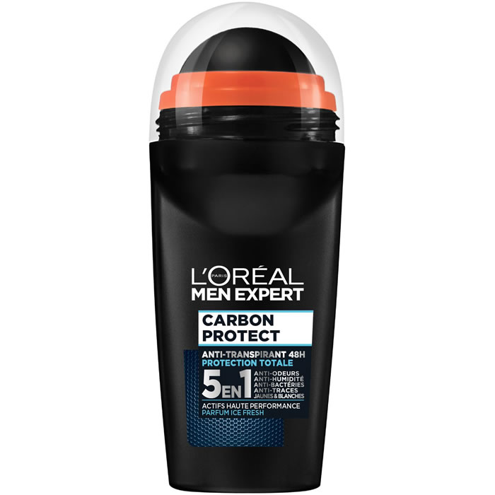 L’OREAL Men Expert – Déodorant bille homme 5 en 1 anti-transpirant 48h 50 ml