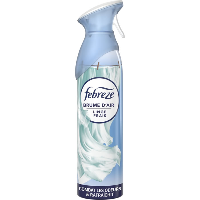 FEBREZE Brume d’Air Désodorisant spray linge frais