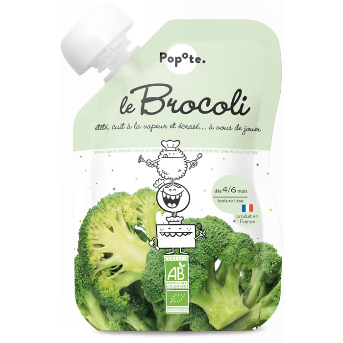 POPOTE – Purée de brocolis 120 g
