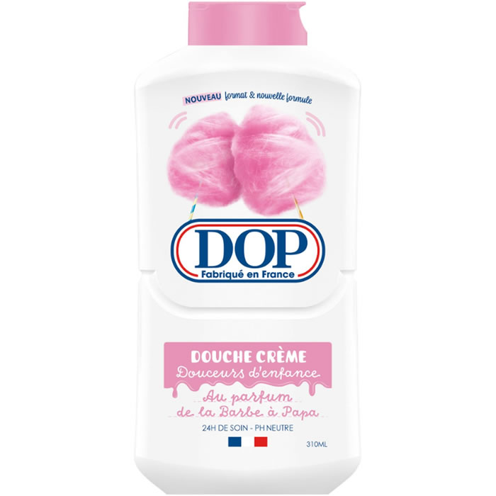 DOP Douceurs d’Enfance – Crème douche parfum barbe à papa 310 ml