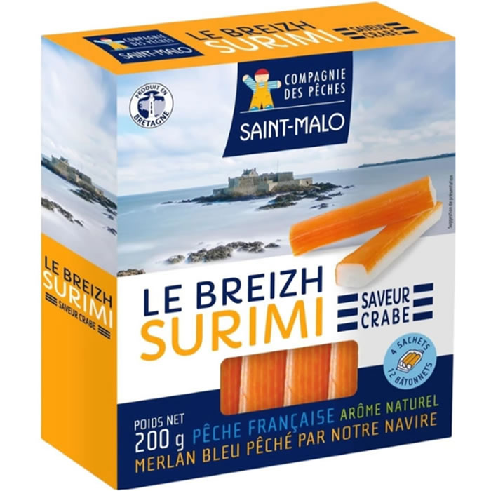 Bâtonnets de surimi – COMPAGNIE PECHES ST MALO