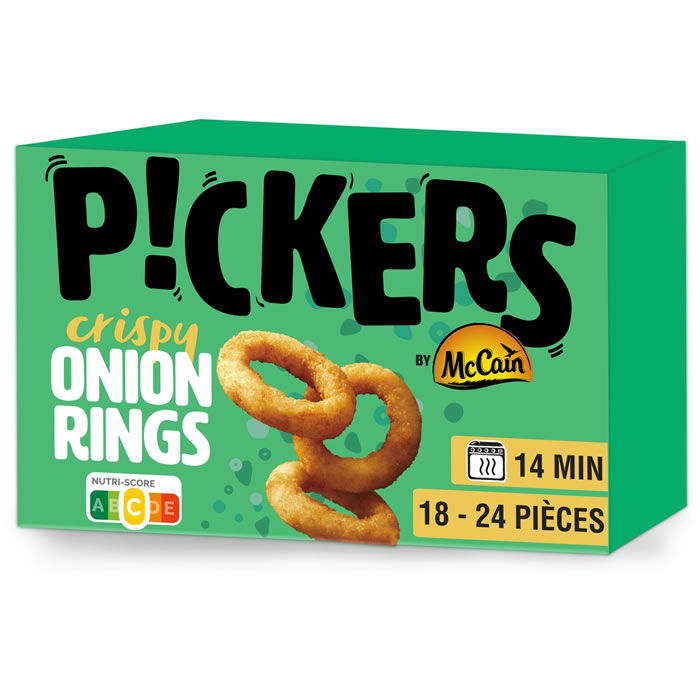 MC CAIN Pickers – Crispy onion rings (18 pièces)