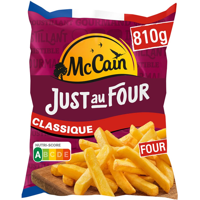 MC CAIN Just au Four – Frites classiques 810g