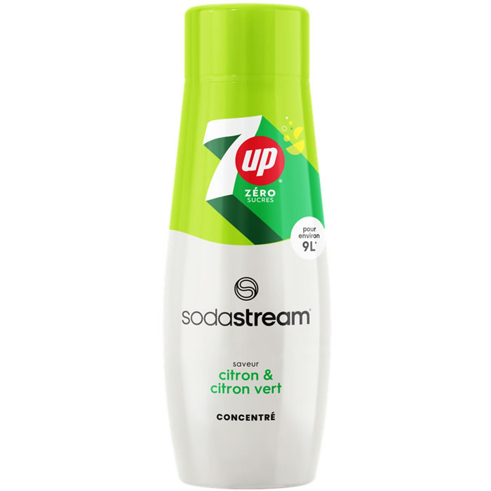 SODASTREAM Zéro – Concentré de 7UP sans sucres 440 ml