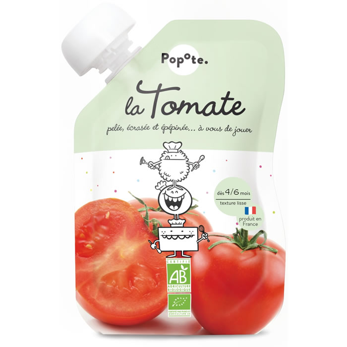 POPOTE – Purée de tomate 120 g