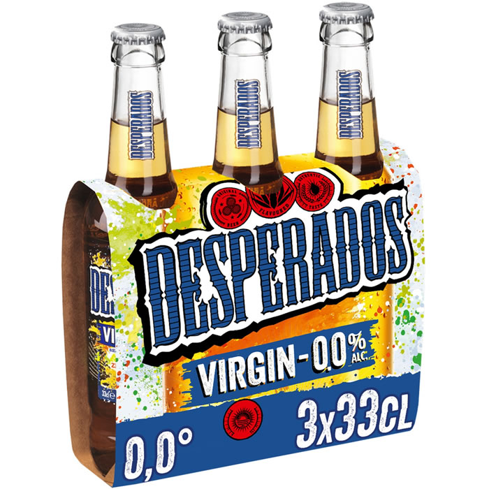 DESPERADOS – Virgin 3×33 cl