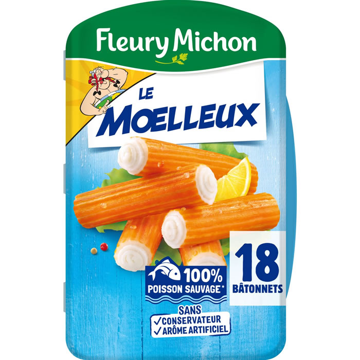 FLEURY MICHON – Le Moelleux Bâtonnets de surimi 270 g