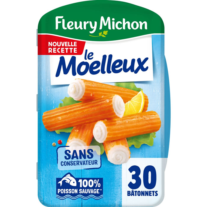 FLEURY MICHON – Le Moelleux Bâtonnets surimi 450 g