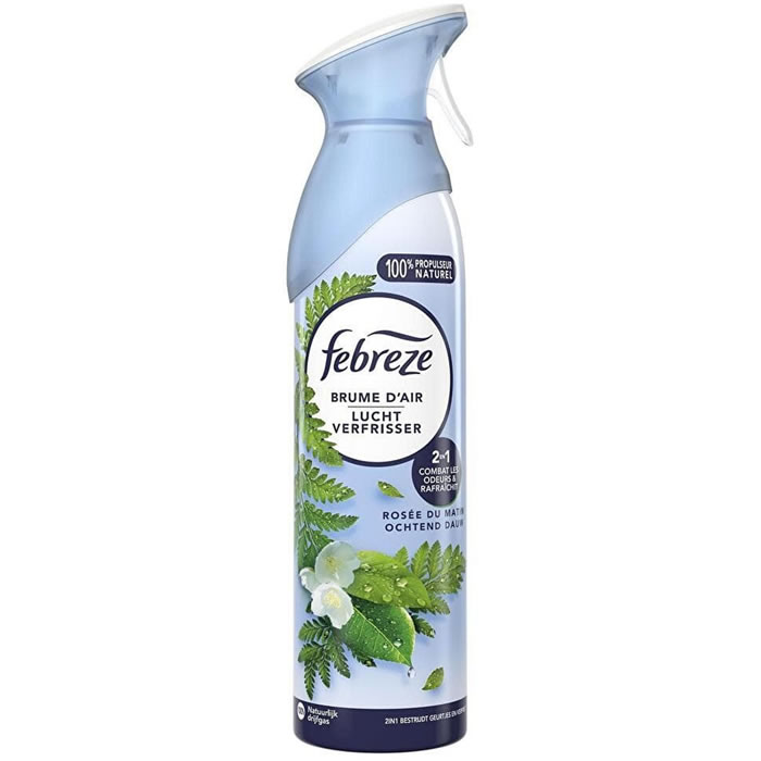 FEBREZE Brume d’Air Désodorisant spray rosée du matin