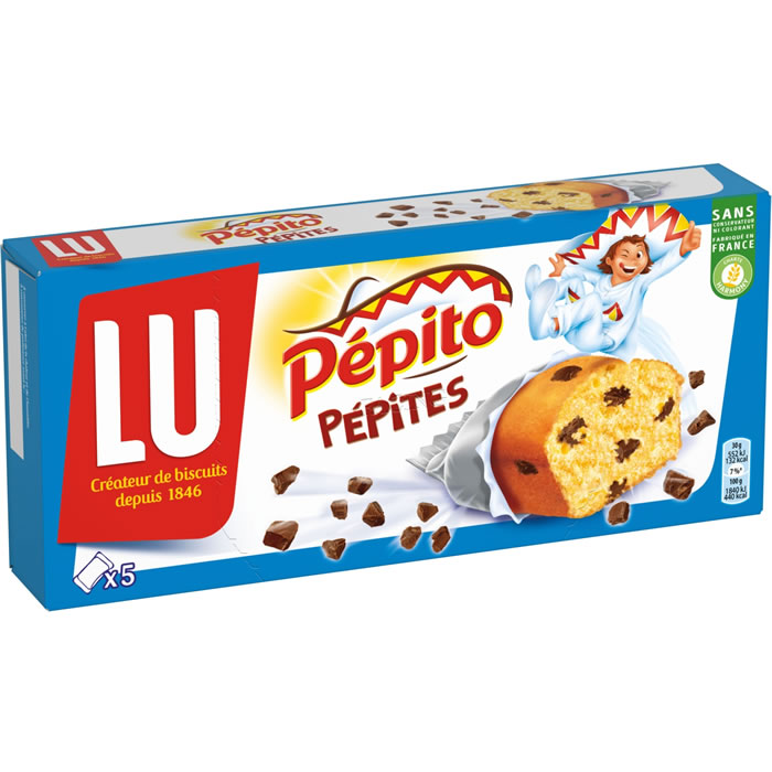 PEPITO Pépites – Gâteaux aux pépites de chocolat 150g