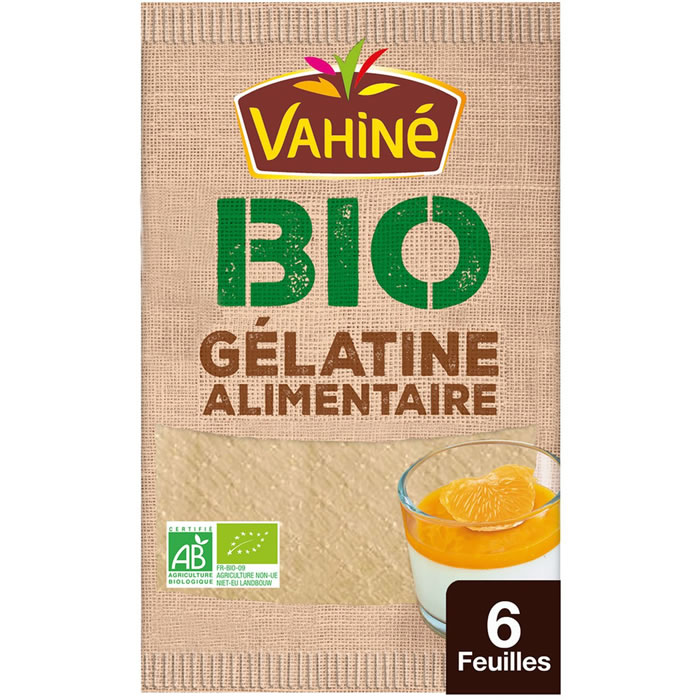 VAHINE – Gélatine alimentaire bio 10 g