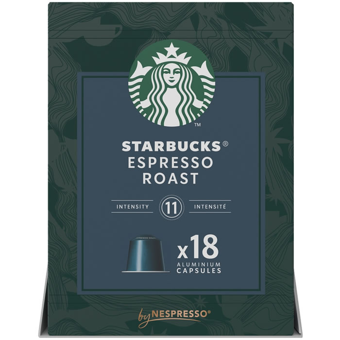 STARBUCKS Espresso Roast – Capsules N°11 18 capsules