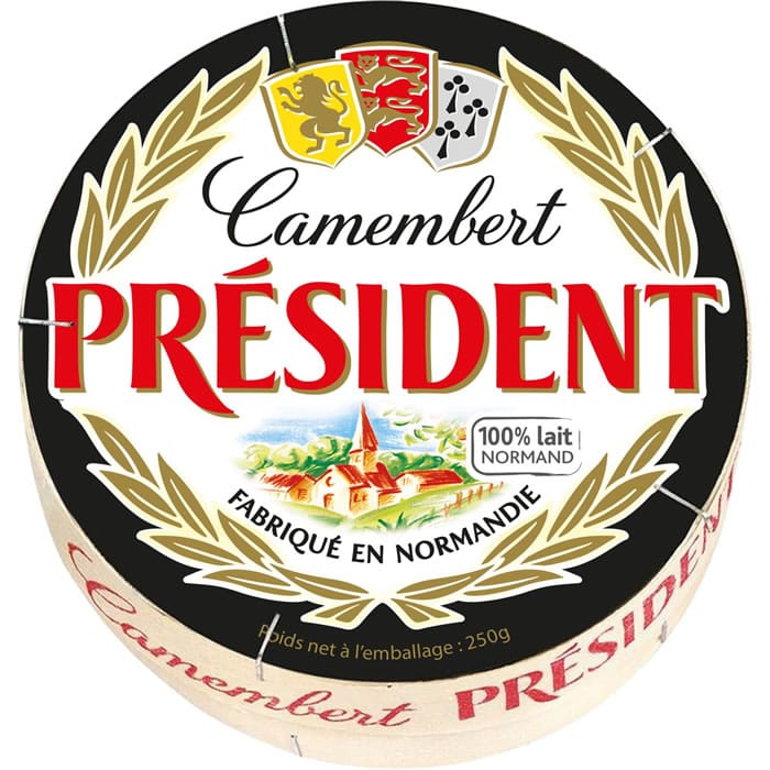 PRESIDENT – Camembert au lait pasteurisé 250g