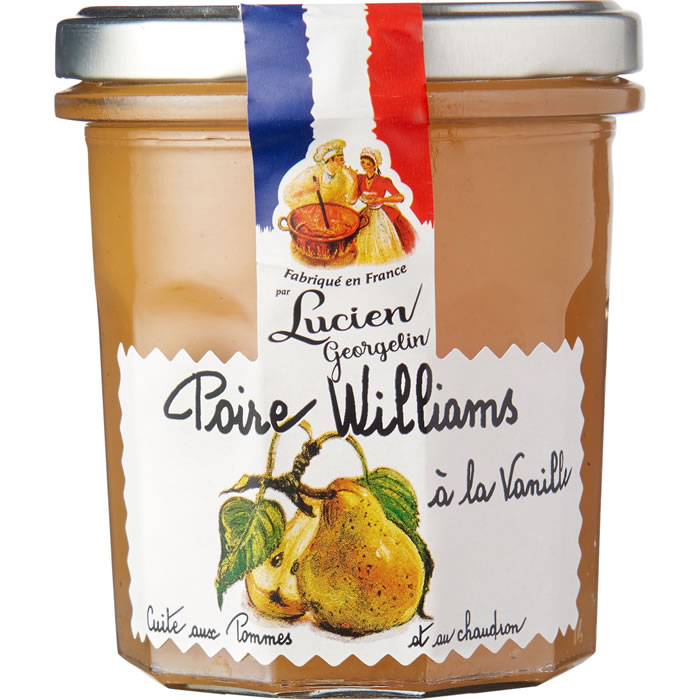 LUCIEN GEORGELIN – Confiture de poires Williams à la vanille 320 g