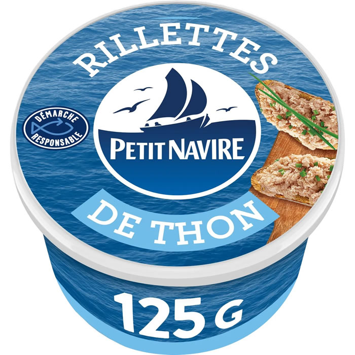 PETIT NAVIRE – Rillettes de thon 125g