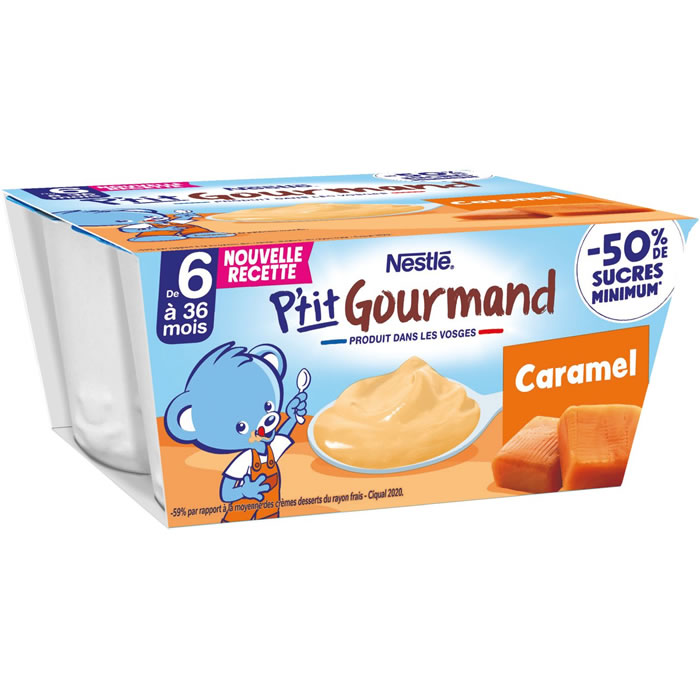 NESTLE P’tit gourmand – Dessert au caramel 400 g