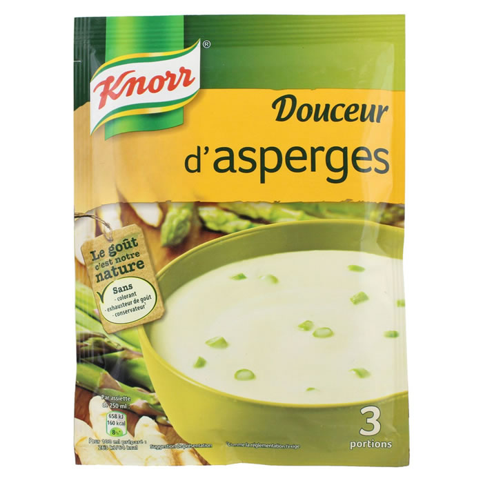 KNORR – Soupe douceur d’asperges 96 g
