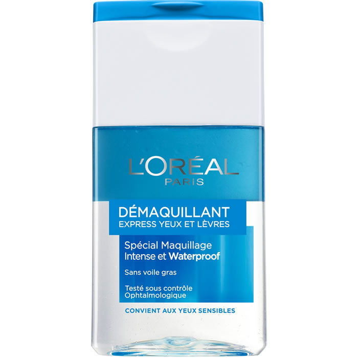 L’OREAL – Démaquillant waterproof biphasé yeux et lèvres 125 ml