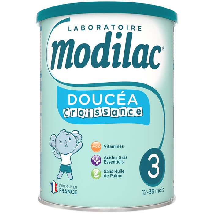 Lait de croissance en poudre 12/36 mois MODILAC Doucéa