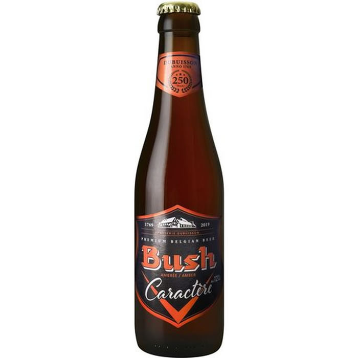 BUSH – Bière ambrée triple Caractère 33 cl
