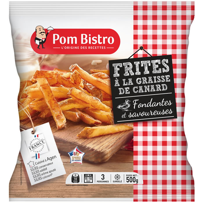 POM BISTRO – Frites du Sud-Ouest cuisinées à la graisse de canard 500g