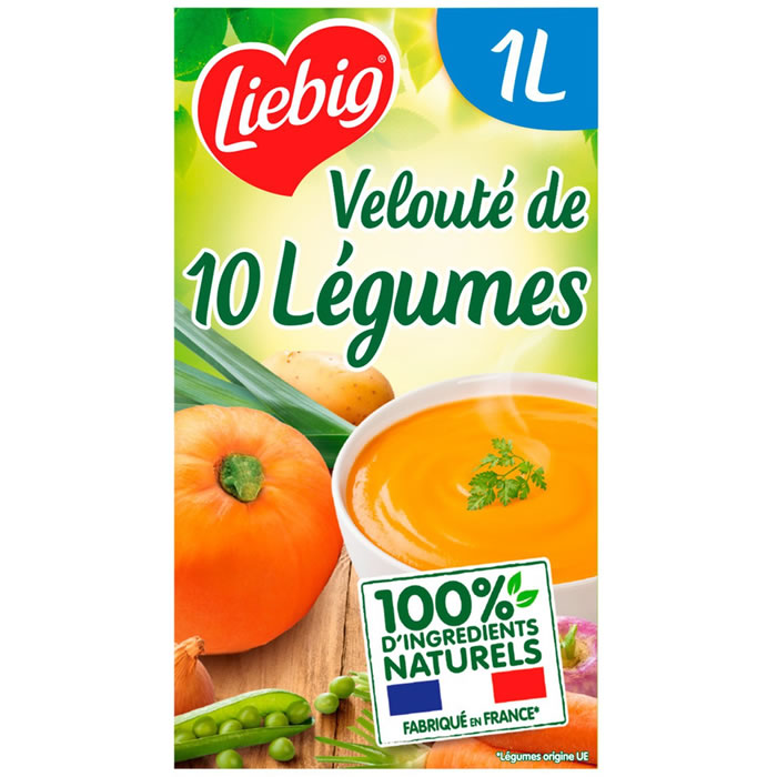 LIEBIG PurSoup’ – Soupe velouté de 10 légumes 1 L