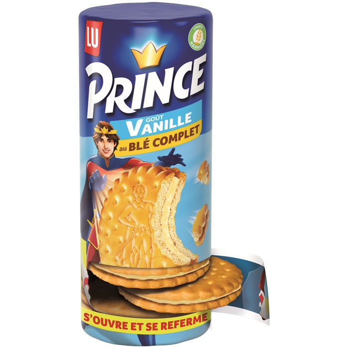 Biscuits fourrés à la vanille PRINCE 300g