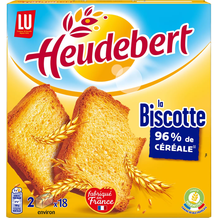 HEUDEBERT – Biscottes 2 x 145 g