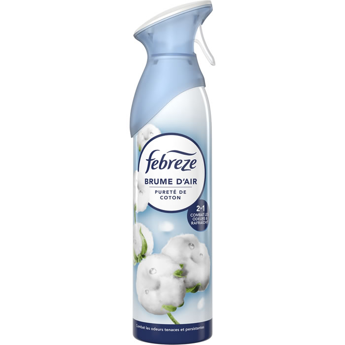 FEBREZE Brume d’Air Désodorisant spray pureté de coton
