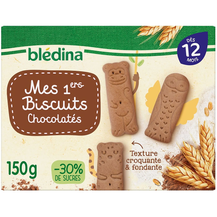 BLEDINA – Mes 1ers biscuits au chocolat dès 12 mois 150g
