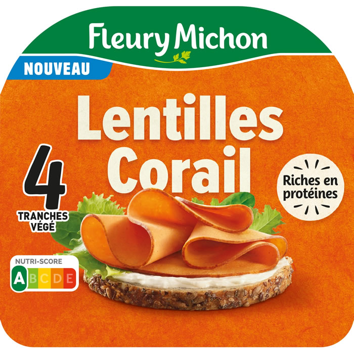 FLEURY MICHON – Tranches végétales de lentilles corail