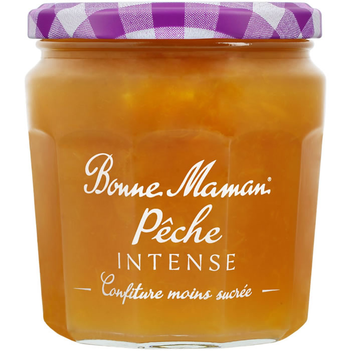 BONNE MAMAN – Confiture de pêches allégée en sucres 335 g