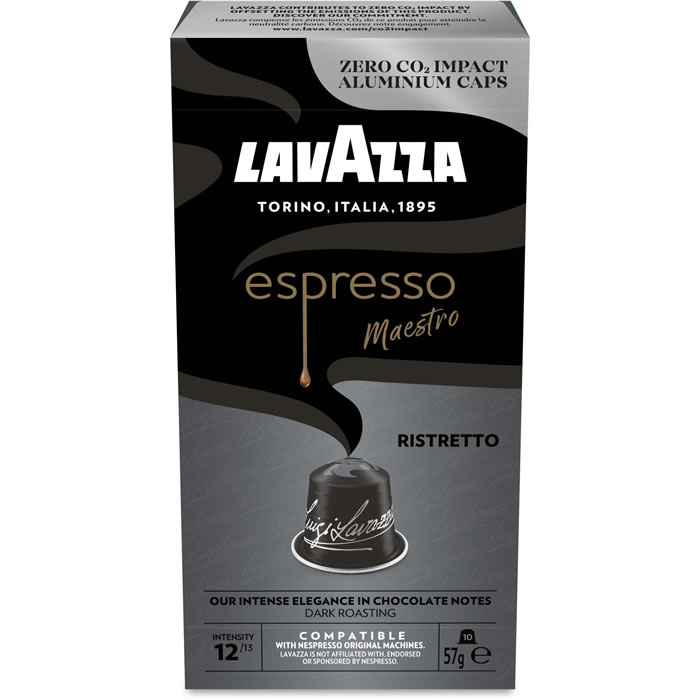 LAVAZZA – Capsules de café ristretto N°12 10 capsules