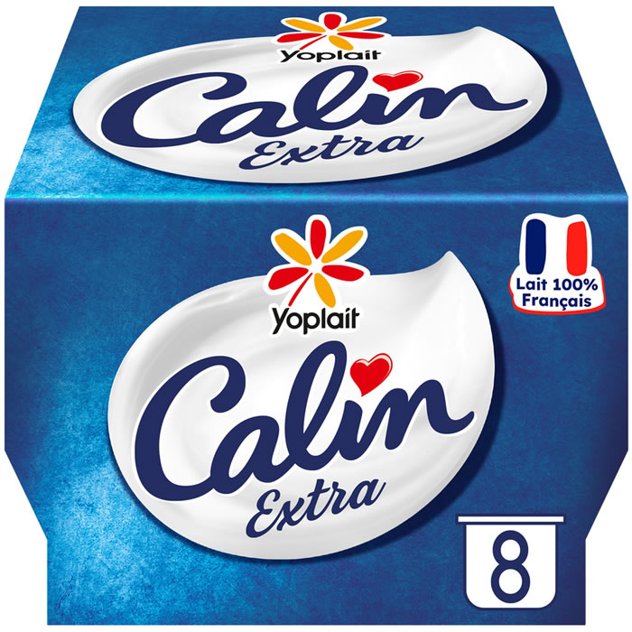 YOPLAIT Calin – Fromage blanc 3,2% M.G 8 x 100 g