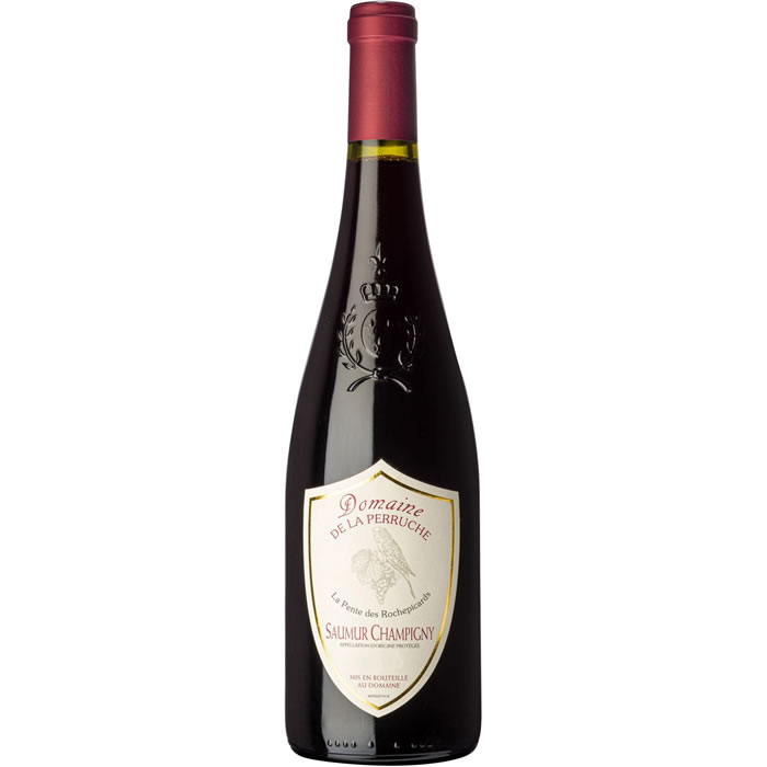 Vin rouge HVE AOP SAUMUR-CHAMPIGNY Domaine de la Perruche 75 cl