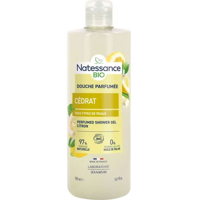 NATESSANCE Gel douche cédrat 500 ml