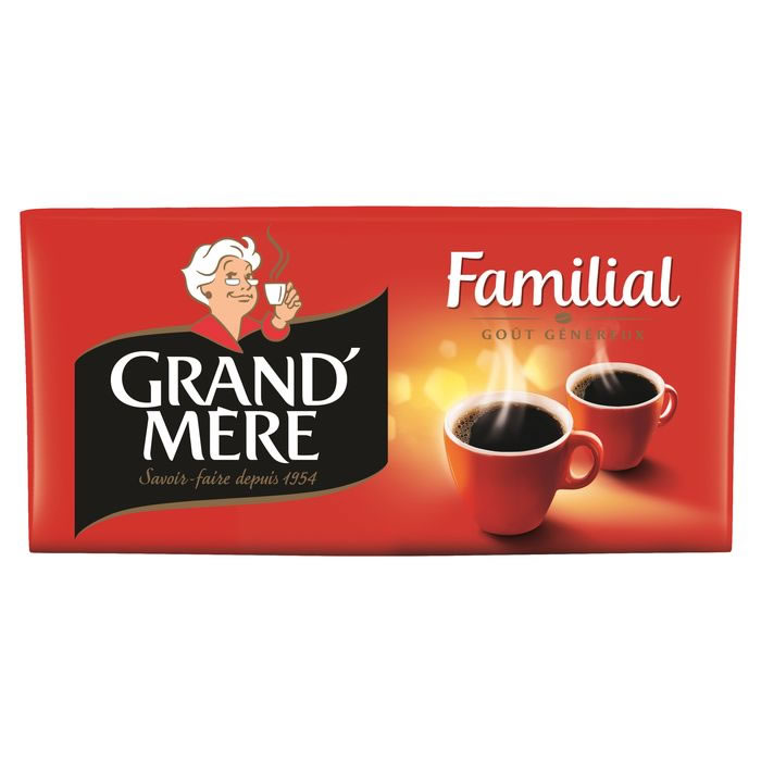 GRAND MERE Familial – Café moulu Grand Format 1kg