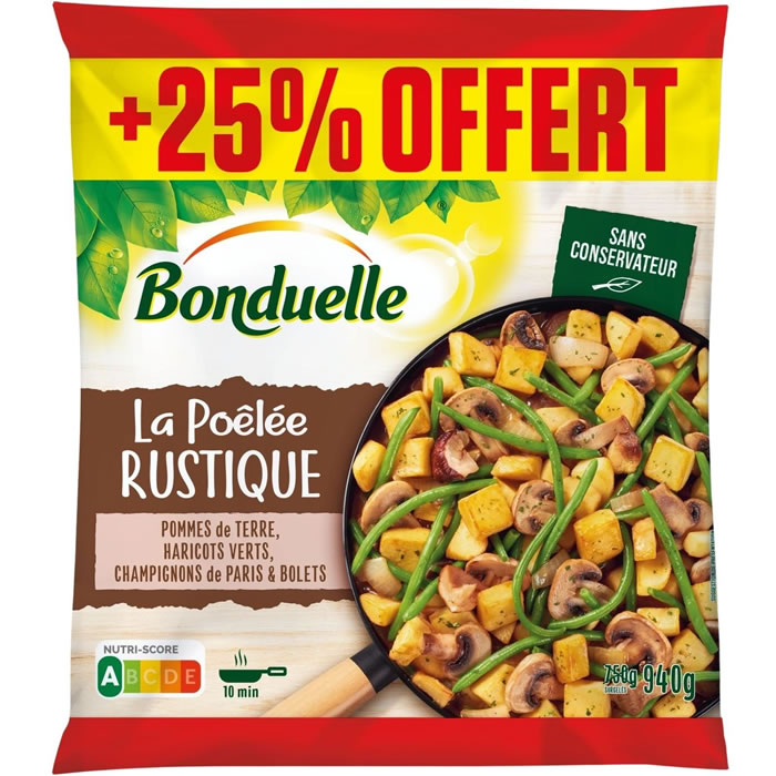BONDUELLE – La poêlée rustique 940g