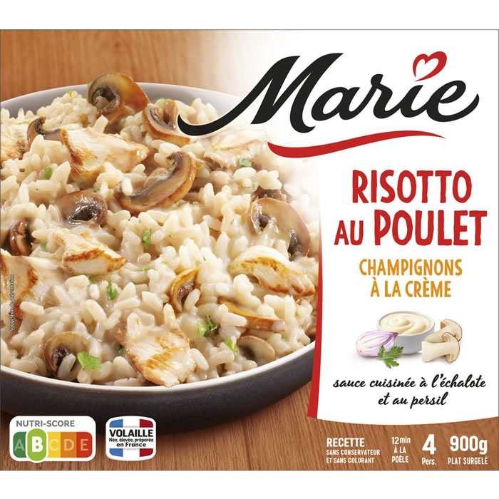 MARIE – Risotto au poulet 900g