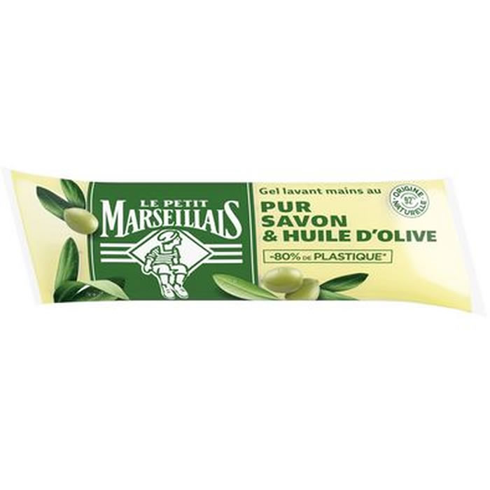 LE PETIT MARSEILLAIS – Recharge gel lavant mains liquide à l’huile d’olive 250 ml