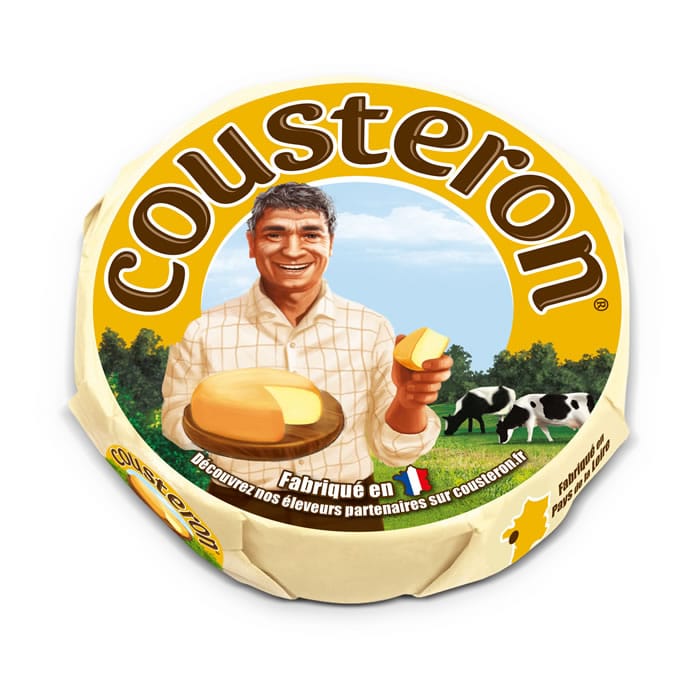 COUSTERON – Fromage au lait de vache pasteurisé 320g