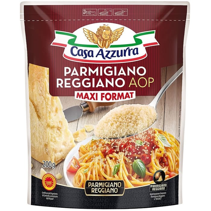 CASA AZZURRA – Parmigiano Reggiano râpé AOP – 200g