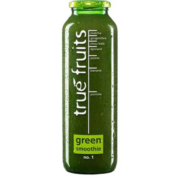 TRUE FRUITS – Smoothie Green 75 cl
