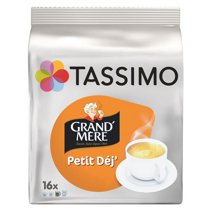 TASSIMO Grand’Mère – Dosettes de café petit-déjeuner (16 dosettes)