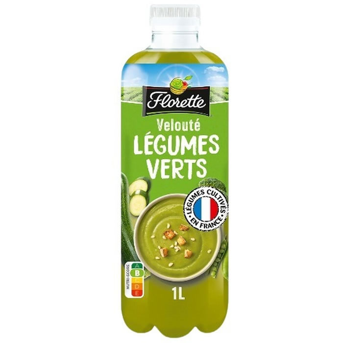 FLORETTE – Soupe velouté de légumes verts 1 L